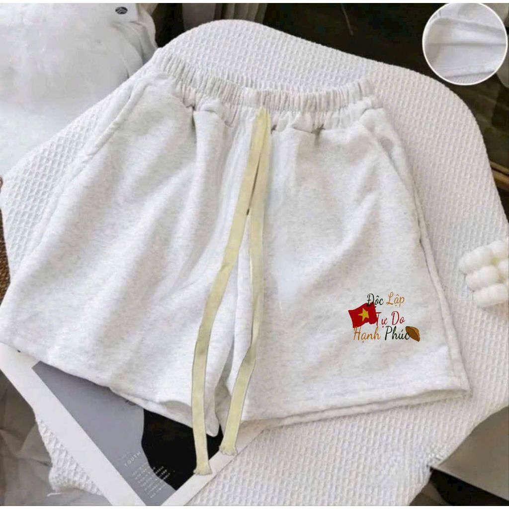Quần đùi short 2 da ép Hàn L1 chất dày, form đứng, trẻ trung, năng động, -hình độc lập