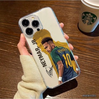 Ốp lưng Neymar trong suốt, bảo vệ toàn diện chất lượng cao Bảo Vệ Camera Cấp iPhone 17/16/15/14/13/12/11/X Max