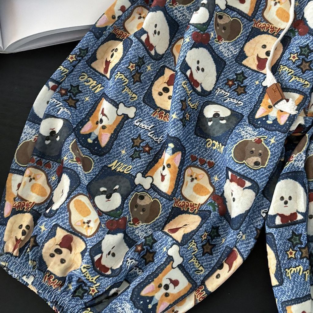 Mùa Hè Mỏng Phong Cách Chống Muỗi Quần Legging Hoạt Hình Bloomers Bé Trai Bé Gái 80-140 Size BGC7