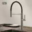 Vòi bếp GESSI của Ý, toàn bộ bằng đồng, model venti20, nóng lạnh, kiểu dáng châu Âu, vòi bếp xoay đa năng, có thể kéo ra