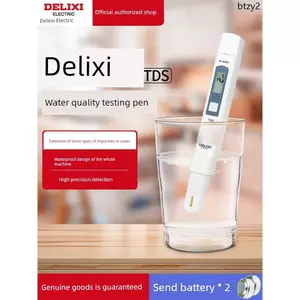 Delisi Độ Chính Xác Cao TDS Bút Kiểm Tra Chất Lượng Nước Máy Lọc Nước Bút Thử Nước Hộ Gia Đình Độ Tinh Khiết Nước Dụng Cụ Kiểm Tra Chất Lượng
