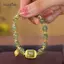 AqToCna Phong Cách Trung Hoa Giả Hetian Ngọc Sen Mặt Dây Chuyền Vòng Tay Vintage Đính Hạt Dành Cho Nữ Ánh Sáng Sang Trọng Trang Sức Thời Trang Quà Tặng AqToCna