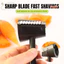 Dụng cụ khắc rau củ đa năng bằng thép không gỉ, dụng cụ khắc trái cây sáng tạo.