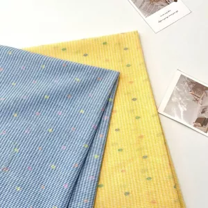 Phong Cách Hàn Quốc Tươi Nhiều Màu Sắc Chấm Vải Thân Thiện Với Da Quần Áo Thoáng Khí Gối Handmade DIY Túi Vải 5.28