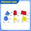 Bộ Cát Đi Biển Đồ Chơi Đi Biển Giáo Dục Sáng Tạo Di Động Sandbox Đồ Chơi Vui Nhộn Cát Bộ Dụng Cụ Kim Tự Tháp Lâu Đài Mẫu Cho Tuổi 3-10 Trẻ Em