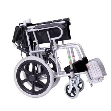 Xe lăn có thể gấp gọn và nhẹ. Xe lăn dành cho người già, xe lăn di động bằng tay cho trẻ em, xe lăn nhỏ không bơm hơi vớ