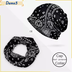 Mũ Turban Hai Lớp Nam Nữ Cotton Chemo Hat Beanies Thể Thao Thường Ngày Hồi Giáo Hijabs