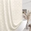 Rèm tắm tua rua Yoo cho trang trí phòng tắm Vải Polyester chống thấm nước bền Thiết lập nhanh