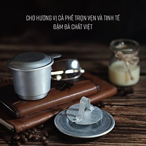 Phin Cà Phê Nhôm Cá Nhân Loại Thường Dụng Cụ Pha Cafe Đậm Đà Chuẩn Vị Việt