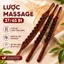 Gậy massage nhựa giả gỗ 37/65 bi lăn toàn thân cầm tay massage lưng vai gáy chân tay tiện dụng