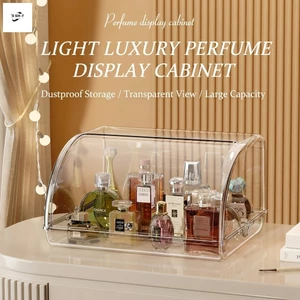 Hộp đựng nước hoa Flip-Top trong suốt - Dụng cụ trang điểm cho chai chăm sóc da son môi