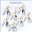 SQ3 BABYMONSTER Acrylic Móc Khóa Đơn SUPA DUPA LUV Mặt Dây Chuyền Túi Phụ Kiện Ngôi Sao Ngoại Vi QS3