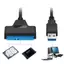 Đầu đọc bộ chuyển đổi ổ cứng gắn ngoài USB 3.0 sang SATA 2.5 "cho cáp SSD HDD ELWW