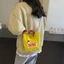 Túi thêu một vai dễ thương Phong cách Túi mua sắm thân thiện với môi trường Túi mua sắm Playful Girl Heart Túi đeo vai điện thoại di động