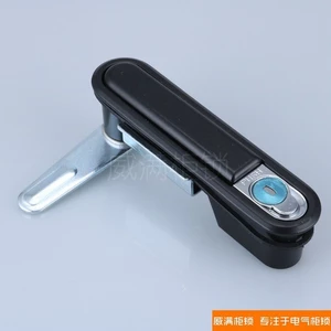 Weiman MS480 Yuanya / Khóa phẳng màu đen MS480-2-1Y Khóa cửa tủ tiêu chuẩn Sắt Hộp công cụ Khóa WEEO