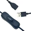 IVIK 304usb Cáp Chuyển Đổi Rocker Nút Chuyển Đổi usb Cáp Nối Dài Bộ Điều Khiển Công Tắc 1m Mét