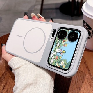 Vỏ hút từ tính tản nhiệt bên rỗng cho XIAOMI 17 Pro max 17 15 14 Pro Vỏ bảo vệ da Vỏ nhựa TPU mềm chống rơi