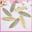 MYPANDA 10 Cái / bộ Vintage Lá Filigree Quấn Kết Nối Kim Loại DIY Thủ Công Trang Sức Làm.