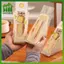 SWEET 100 Chiếc Sandwich Nhựa Paaging Trong Suốt Tam Giác Túi Cho Bánh Mì Mông Túi Sinh Nhật Trang Trí Tiệc Điều Trị n