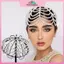MYPANDA Ngọc Trai Đính Hạt sel Rỗng Ra Băng Đô Quấn Tóc Thanh Lịch Phụ Kiện Đầu Trước Cho Cosplay Đám Cưới Và Chụp Ảnh.