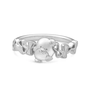 Sam Chim Cánh Cụt Nhẫn Ánh Sáng Sang Trọng Đơn Giản Niche Thiết Kế Sáng Tạo Cảm Giác Thời Trang Phù Hợp Với Tính Khí Hoạt Hình Dễ Thương Ngoại Vi