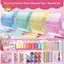 CANAMEK DIY Craft Pinch Toy Making Blowable Bubble Tape Chống đánh dấu Keo hai mặt Màu sắc tái sử dụng Băng Nano có độ bền cao CSF
