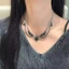 1-2 Chiếc Vòng Cổ Mặt Dây Chuyền Ngôi Sao Cánh Đen - Phụ Kiện Trang Sức - Dành Cho Nữ Bé Gái Mặc Tiệc - Vòng Cổ Choker Vintage - Y2K, Thời Trang, Gothic / Miễn Phí Ship