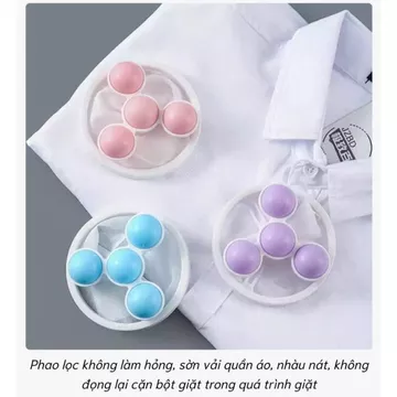 (COMBO 5-10) Túi Lọc Cặn Máy Giặt, Phao Lọc Máy Giặt Hình Tròn, Túi Lọc Gom Rác Lồng Máy Giặt Thông Minh