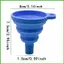 Phễu Ô Tô Cho Dầu Có Thể Gập Lại Silicon Chống Bắn Đa Năng Đa Năng Truyền Dầu Ô Tô Phễu Cho wipqsvn