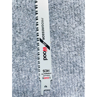 Lưỡi cưa kiếm cắt gỗ 200x19x1.25mm S2345X Bosch 2608654404