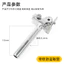 Phong Cách Đơn Giản Xe Điện Có Thể Đảo Ngược Seatpost Chống Trộm Có Khóa Yên Ống Pin Xe Đa Năng Seatpost Có Dây Treo Phụ Kiện