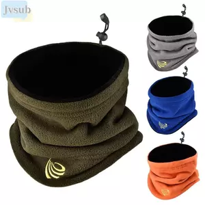 JVSUB Lông Cừu Cổ Gaiter Nam Nữ Mặt Ván Trượt Tuyết Nửa Mặt