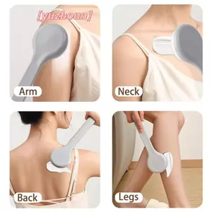 Dụng cụ bôi thuốc mỡ dưỡng da đa chức năng Tay cầm dài Bàn chải tắm miễn phí Ba Applicator