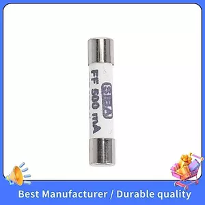 Cầu chì gốm trắng 1000V 500mA 6,3 x 32mm cho vạn năng