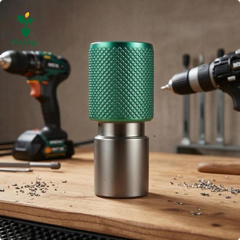 Miulika Thép Carbon Khoan Chuck Adapter Đa Năng Hex Ổ Cắm Bit Công Cụ Để Chuyển Đổi Và Buộc Khoan