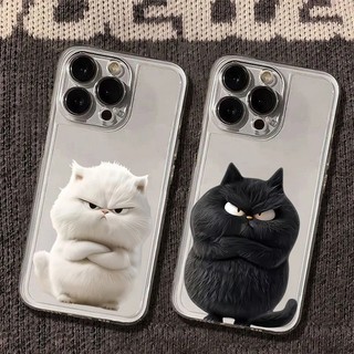 Ốp điện thoại TPU trong suốt cho VIVO V70 FE V60 V50 40 Lite Y05 Y03 Y28S Y04 Y29 Y29S Vỏ bảo vệ ống kính họa tiết động vật Cặp đôi trong suốt chống sốc mềm