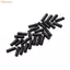 OUSXA 50 / 100 Chiếc Phanh Xe Đạp Bánh Răng Đường Đen Ống Dụng Cụ Mũ Nhựa Đầu Uốn