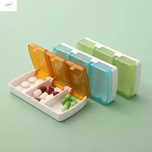 Hộp đựng thuốc ZENZON, Hộp đựng thuốc sáng tạo 3 lưới, Hộp đựng thuốc chống bụi đa năng Hộp phân phối du lịch
