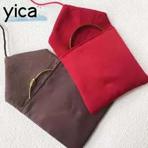 YICA 1 / 5 Túi Đựng Trang Sức Nhung, Túi Bảo Quản Trang Sức Chống Trầy Xước, Kết Cấu Mềm Mại Vintage Cổ Điển Xuất Hiện Phong Bì Phong Cách Lật Phong Bì Túi Trang Sức