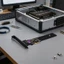 Char Nâng cấp lưu trữ M 2 sang PCIe 5 0X4 Thêm vào thẻ Bao gồm bảng tần số và khung gắn cố định