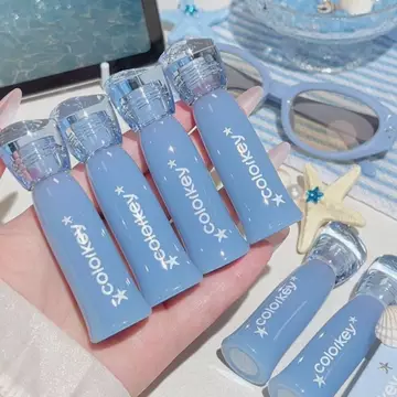 Mùa Xuân Mùa Hè Trắng Son Bóng Colorkey Colorkey Watery Soft Mist Lip Gloss Lip Gloss Son Bóng Thấp Son Môi bão Hòa