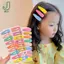 10 Kẹp Tóc Đơn Giản Mờ Cho Bé Gái Hình Chữ Nhật Thả Hình Bầu Dục Kẹp Tóc Vuông Cho Trẻ Em Kẹp Tóc Kẹp Tóc Cli Cla