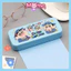 Ốp lưng kính từ tính nắp gập hình anime hoạt hình Crayon Shin-chan dành cho trẻ em