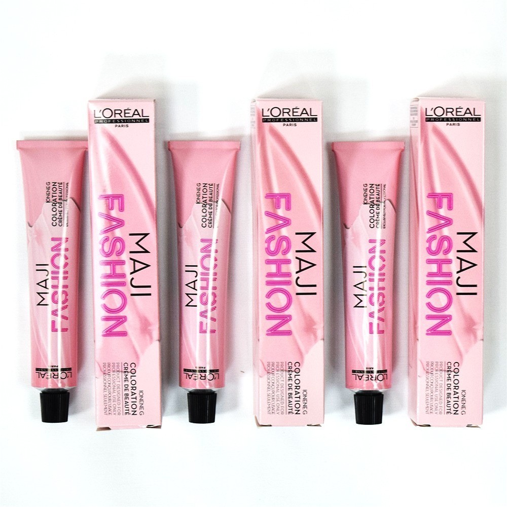 THUỐC NHUỘM TÓC THỜI TRANG CAO CẤP L'OREAL MAJIFASHION TUÝP 50ML + KÈM OXY [ MK ]