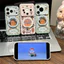 Ốp lưng iPhone Búp bê ngôi sao hoạt hình khóc kèm giá đỡ điện thoại xoay iP - 11/12/13/14/15/16/17/Plus/Air/Pro/Max