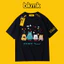 BKMK Tide Graffiti In 100% Cotton Cao Cấp Thiết Kế Sense Phổ Biến Top Size Lớn Áo Thun Nam Tay Ngắn Mùa Hè 0609
