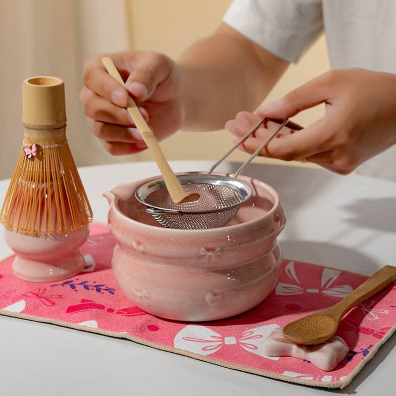 XUAN Bộ trà Matcha giá trị cao Lò nướng men Babenli Tea Whisk Nhật Bản Matcha VN