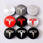 4 Cái / bộ 56 Mm Tesla Model 3 Model Y Có Hub Mũ Bánh Xe Trung Tâm Mũ Cho Tesla Model Y X S Phụ Kiện Ô Tô