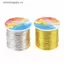 VFZ 100m / 328ft Dây thép mạ đồng không phai Dây điêu khắc kim loại có thể uốn cong để làm đồ trang sức hoa thủ công 0,3 / 0,4 / 0,5mm OTE