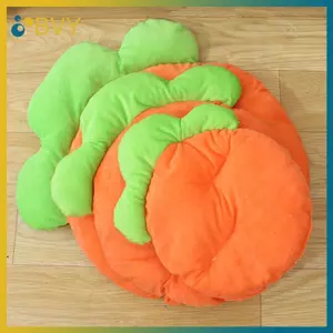 BVY Ấm Hình Cà Rốt Thỏ Thảm Mềm Mại Thoáng Khí Dễ Thương Miếng Lót Ngủ Cho Thú Cưng Động Vật Nhỏ Hamster Thỏ Puppy Kitty Ngủ Thảm.
